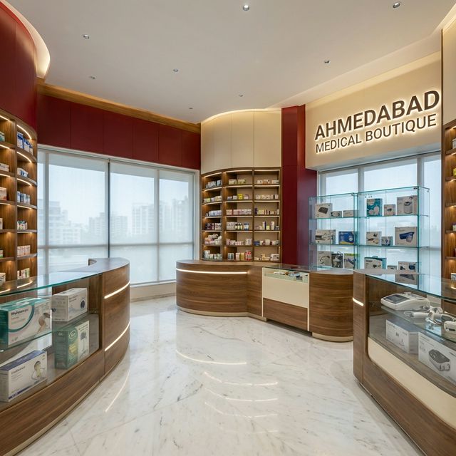 Modern Pharmacy Interior